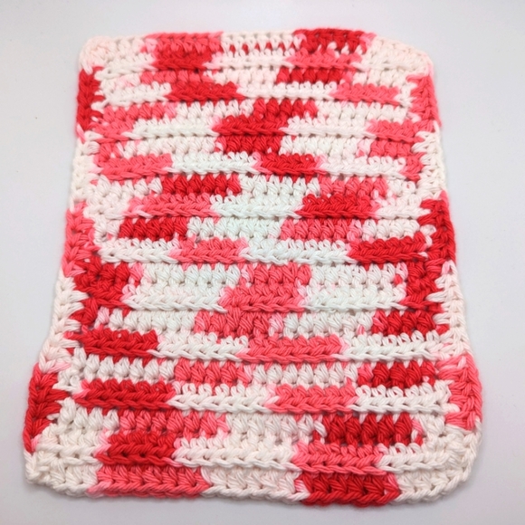 💞2/$2 HAND CRAFTED Crocheted All Purpse 100% Cottn Reus ble Bath or Dish Cloths - Picture 2 of 8